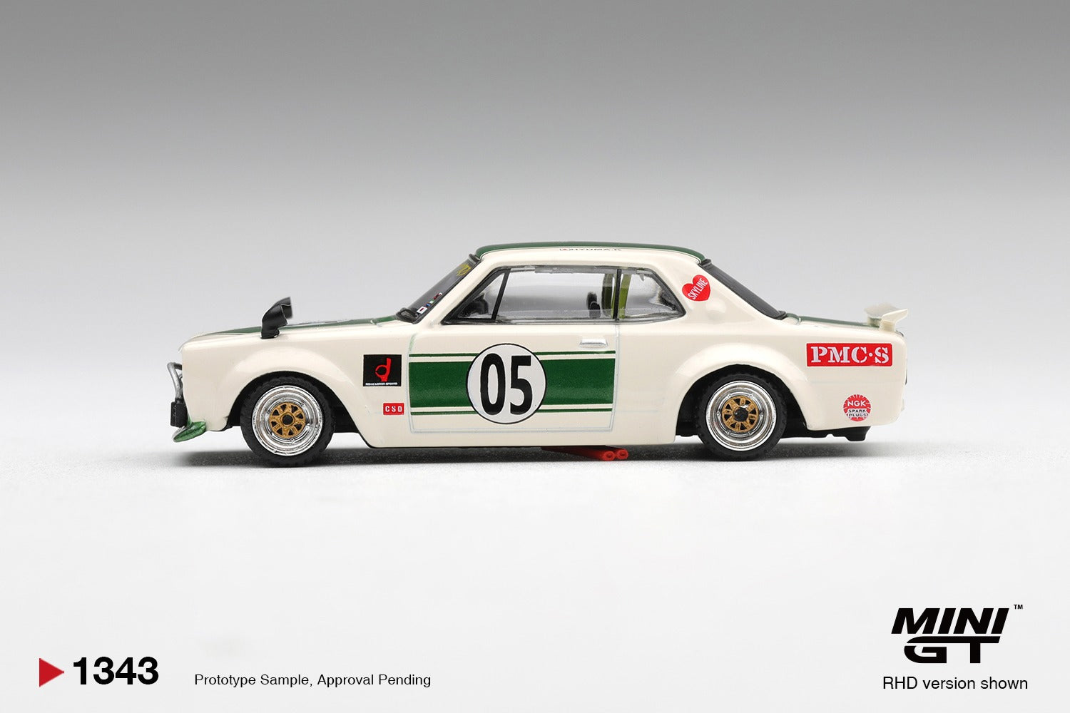 Nissan Skyline LB-WORKS "HAKOSUKA" White/Green