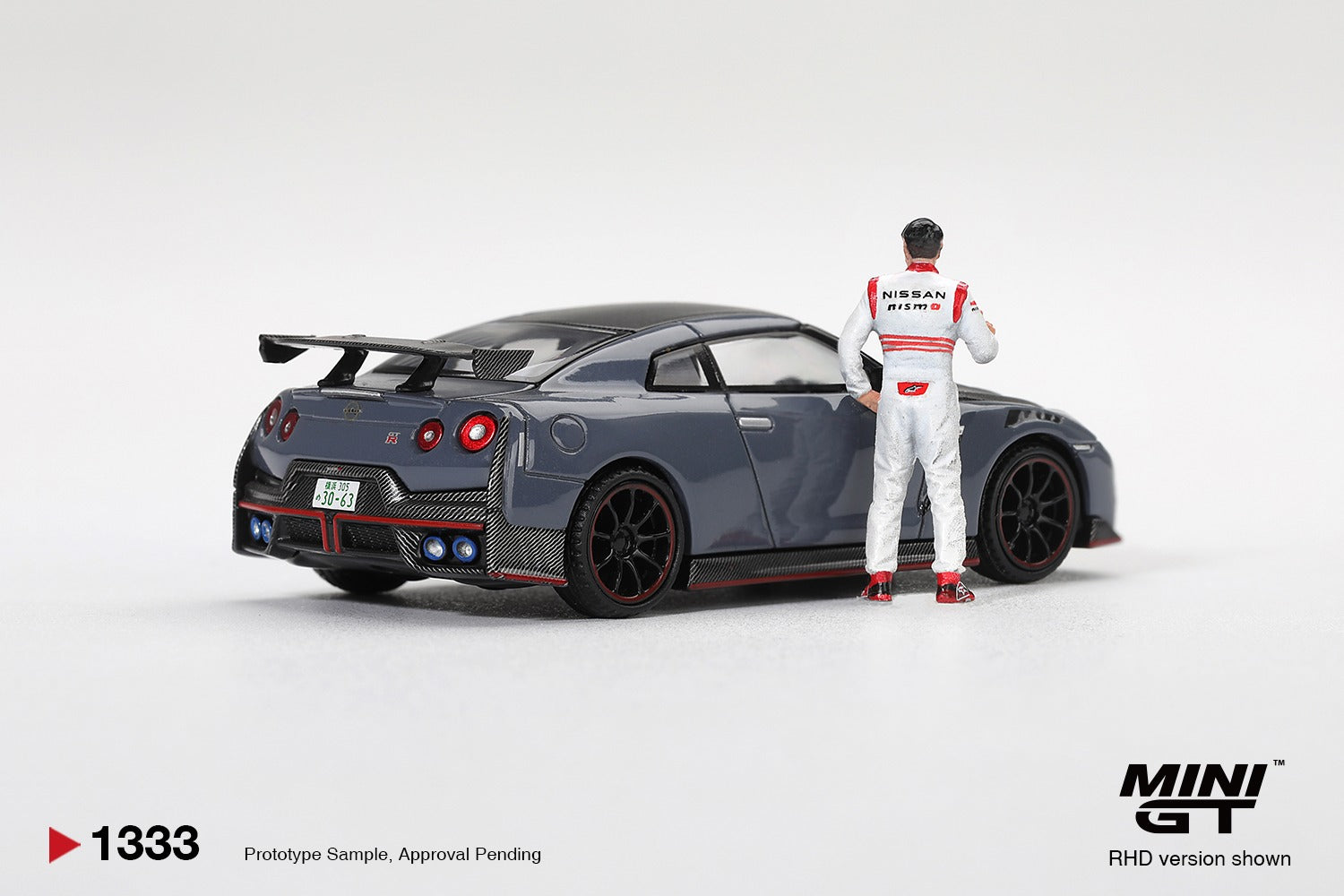 Nissan GT-R Nismo 2024 Tsukuba Production Car Lap Record w/ Matsuda Figure