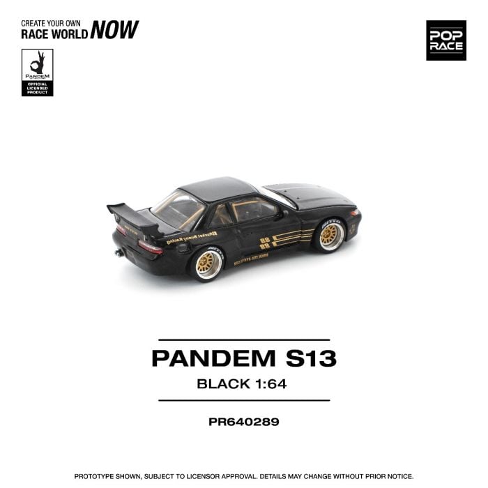 PANDEM Silvia S13 Black