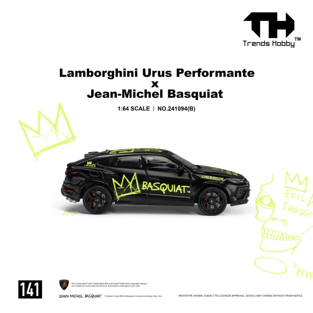 Lamborghini Urus Peformante x Jean-Michel Basquiat Black