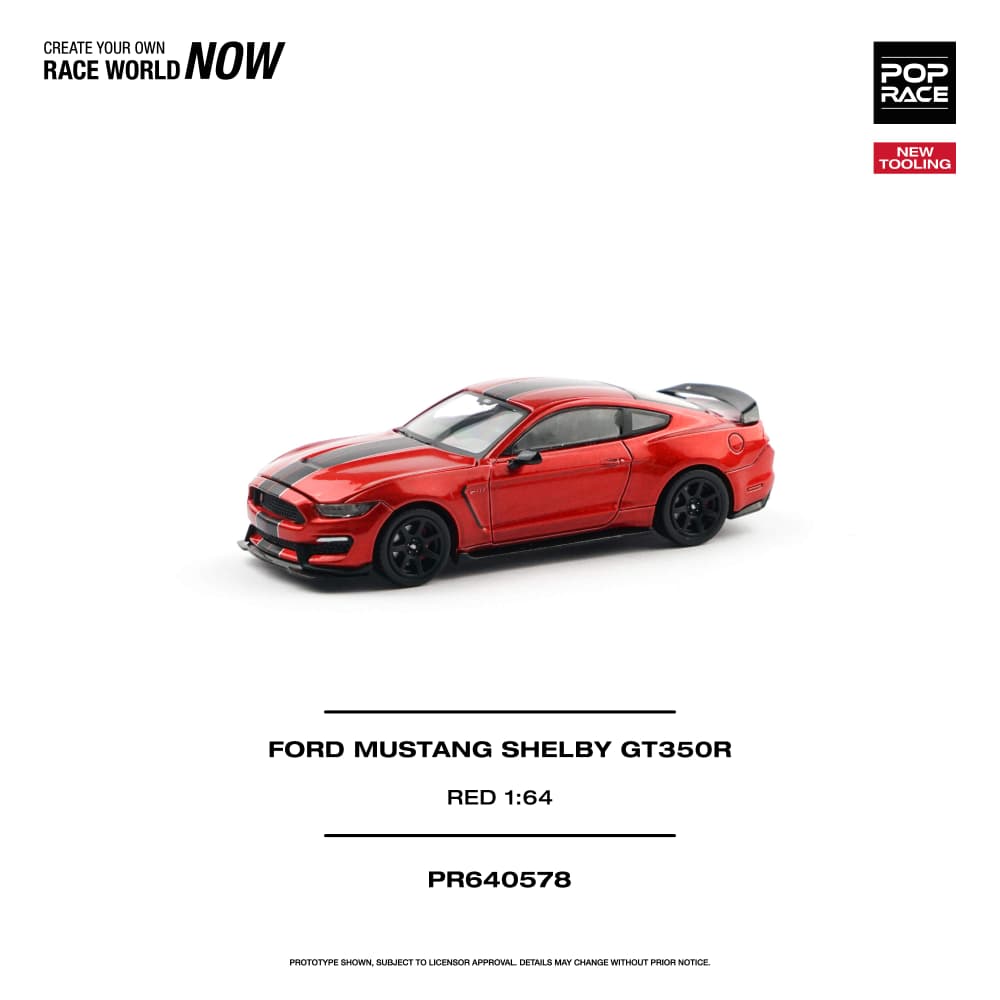 Ford Mustang Shelby GT350R Red
