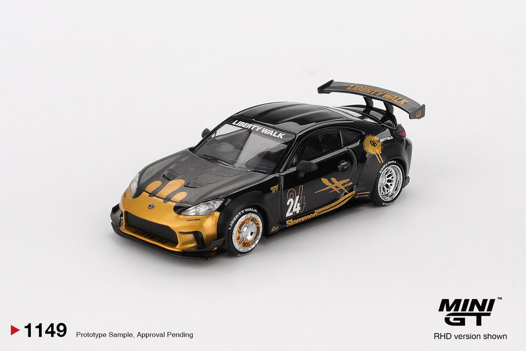 Toyota GR86 LB National Black Gold