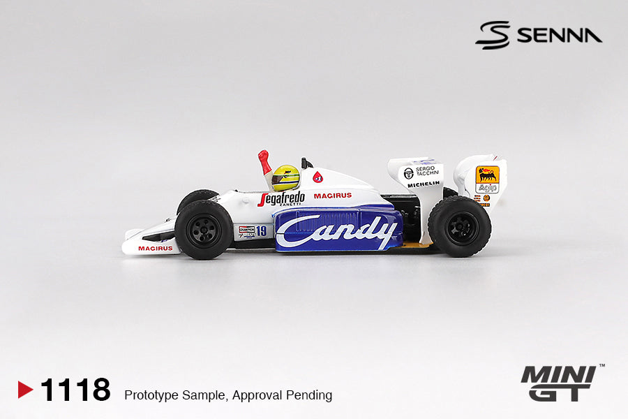 Toleman TG184 #19 Ayrton Senna 1984 Monaco Grand Prix 2nd Place
