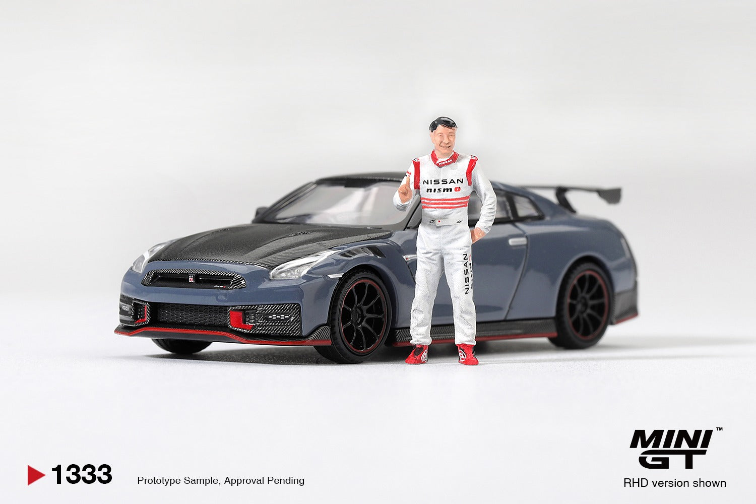 Nissan GT-R Nismo 2024 Tsukuba Production Car Lap Record w/ Matsuda Figure
