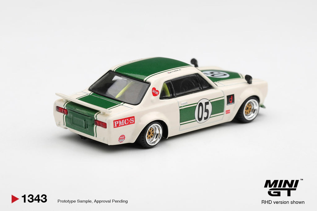 Nissan Skyline LB-WORKS "HAKOSUKA" White/Green