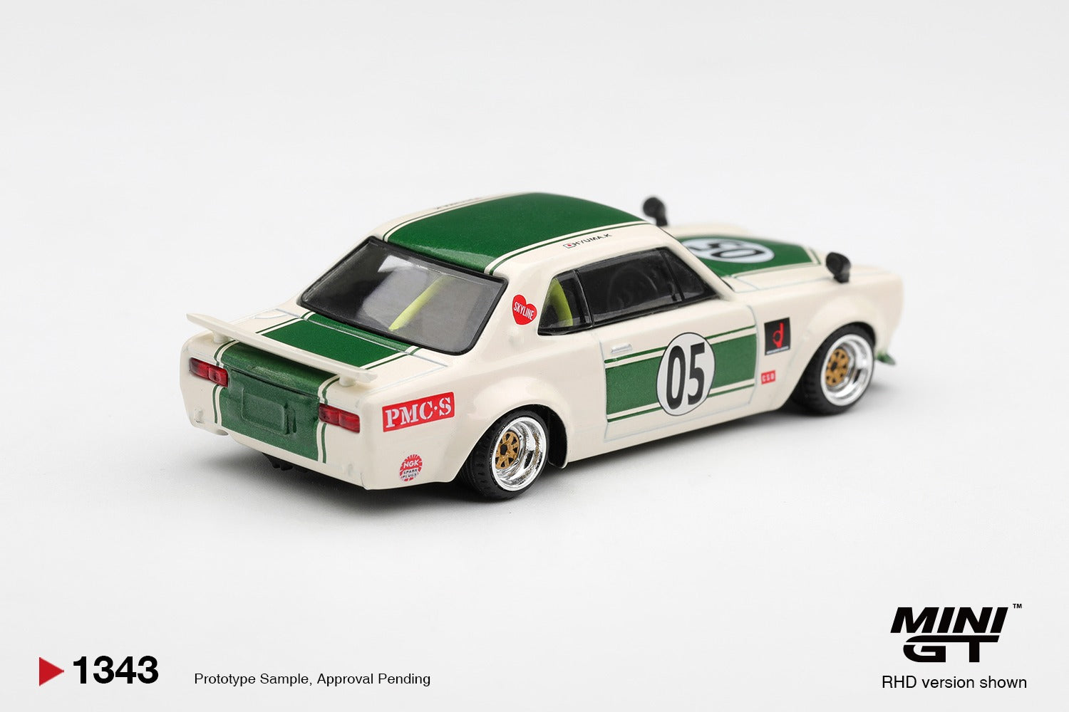 Nissan Skyline LB-WORKS "HAKOSUKA" White/Green
