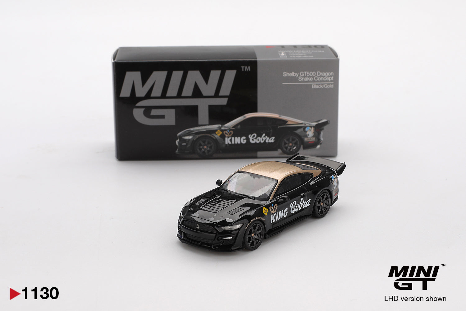 Shelby GT500 Dragon Snake Concept Black Gold