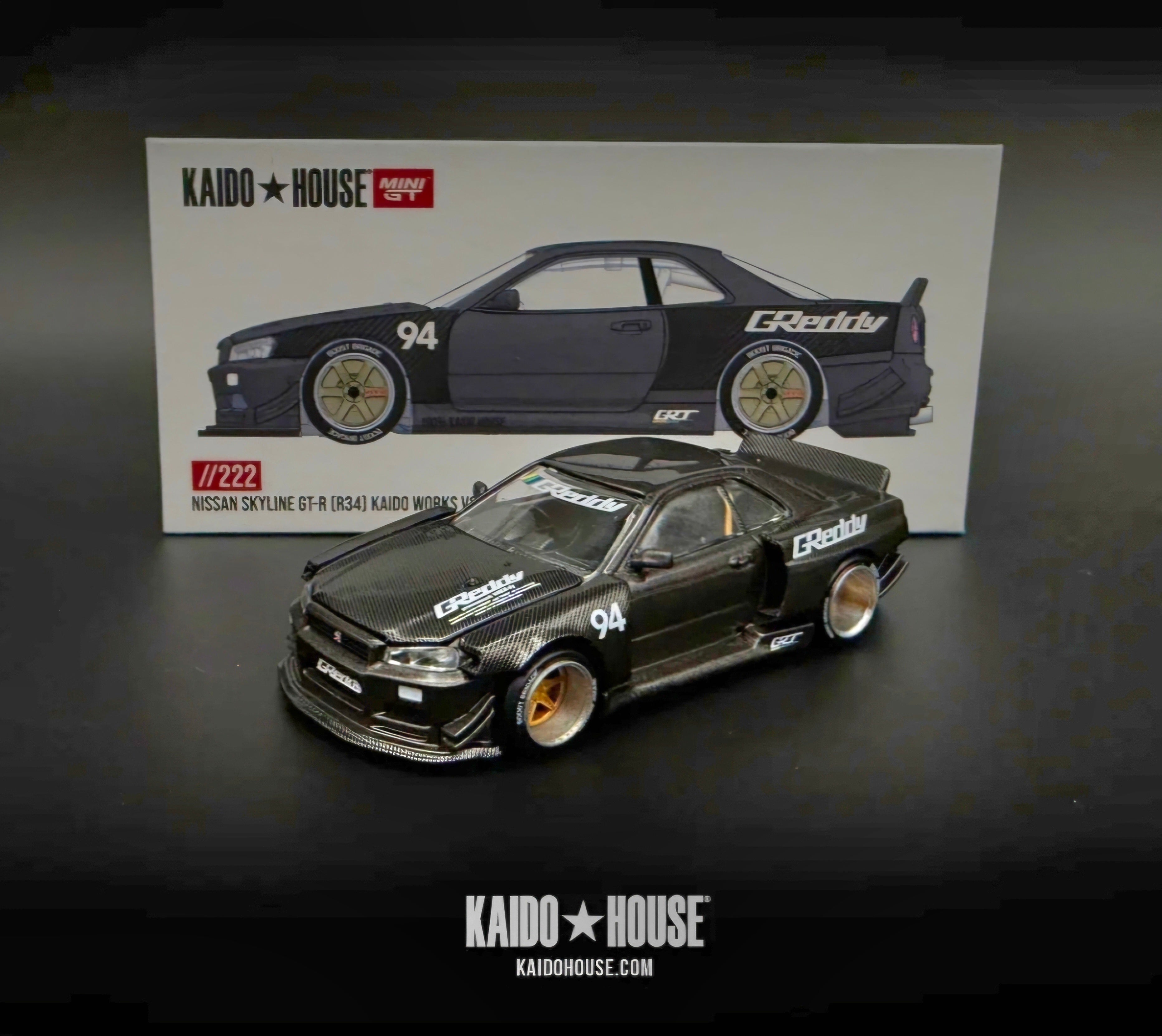 Kaido GT Nissan Skyline GT-R (R34) Kaido Works® Greddy V2