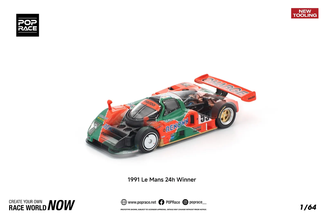 Mazda 787B 1991 Le Mans 24h Winner