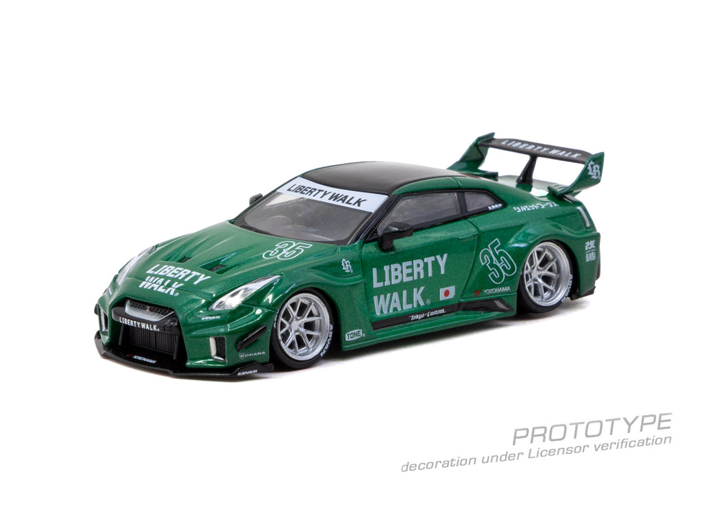 LB-Silhouette WORKS GT NISSAN 35GT-RR Emerald Green