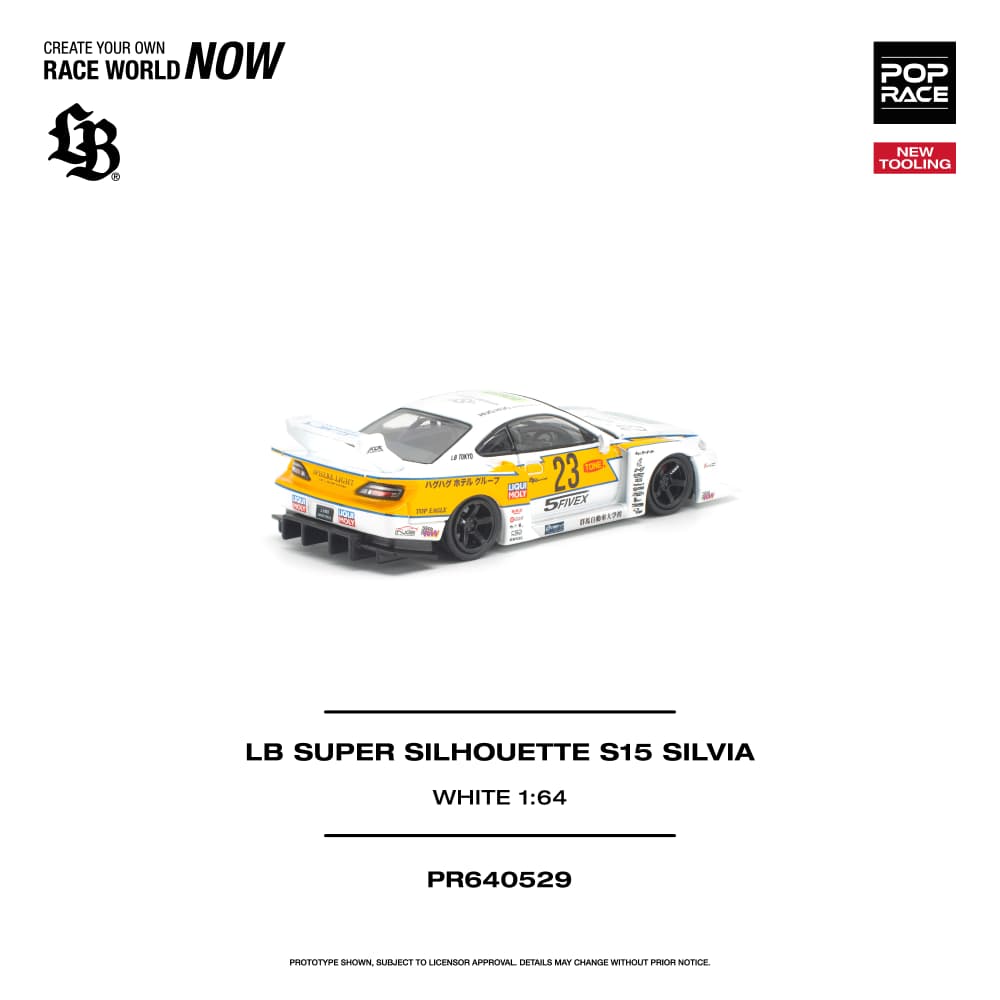 Nissan S15 Silvia LB Super Silhouette White