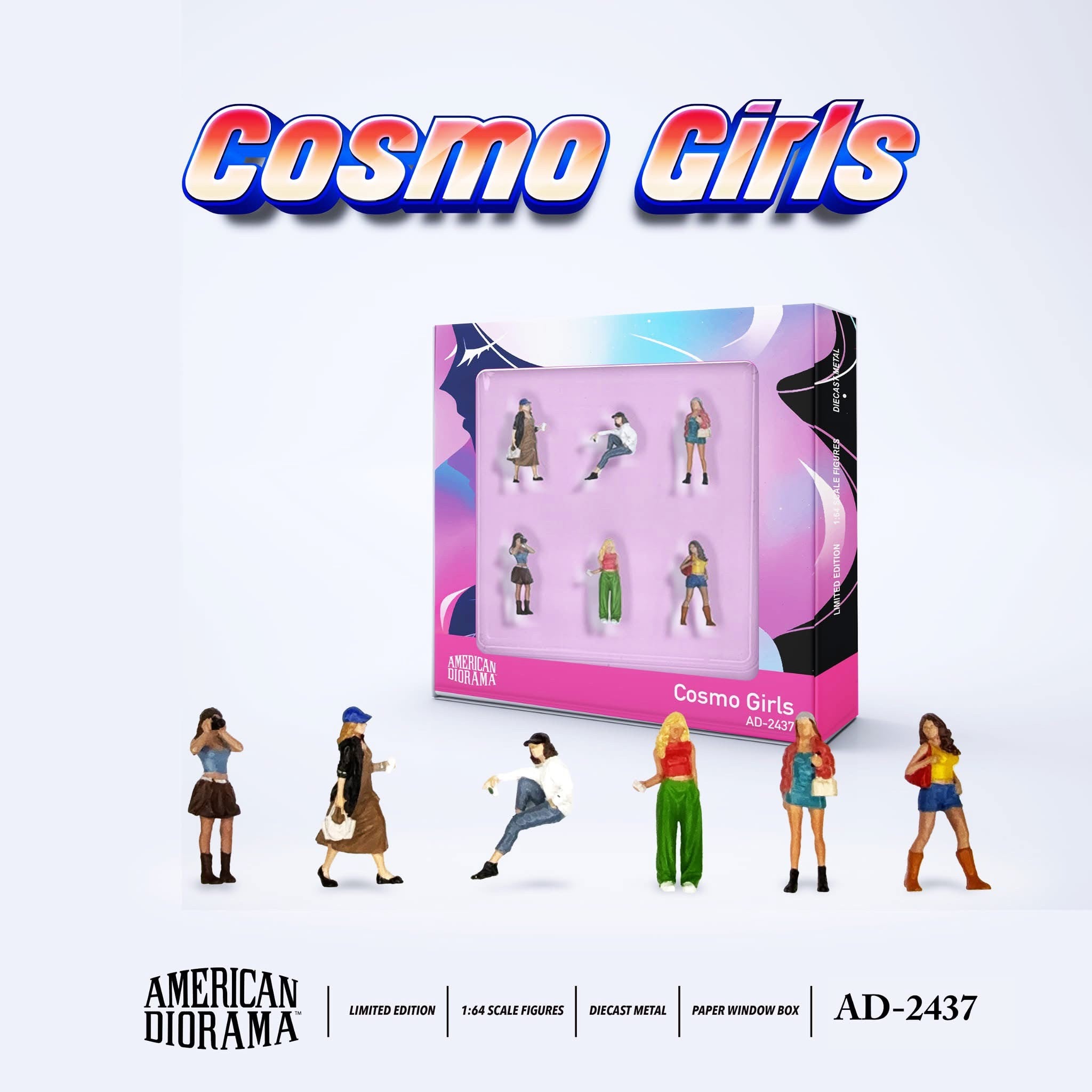 1/64 Figure Set - Cosmo Girls