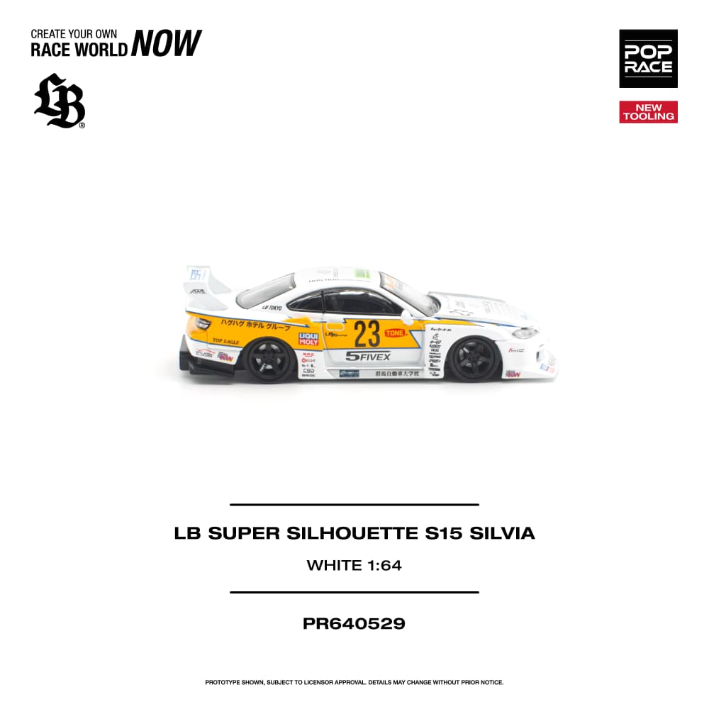 Nissan S15 Silvia LB Super Silhouette White