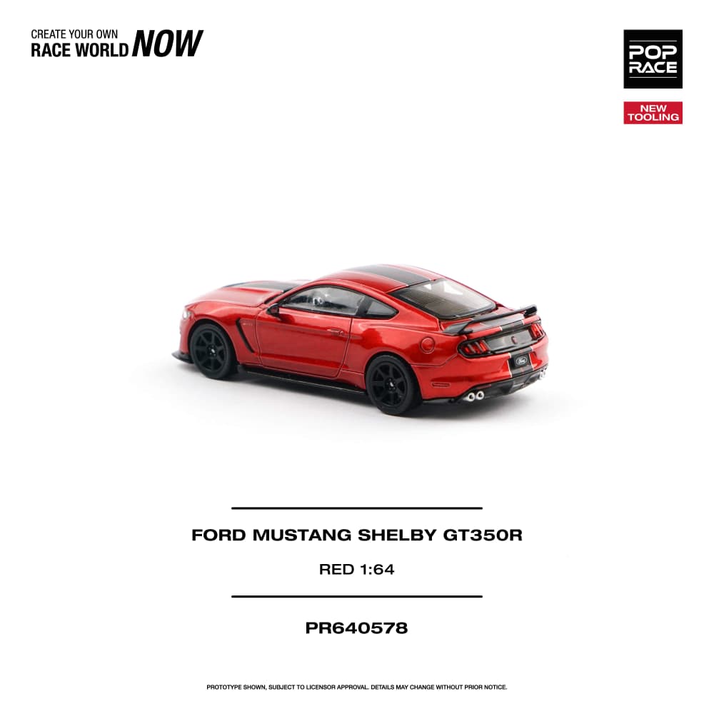 Ford Mustang Shelby GT350R Red