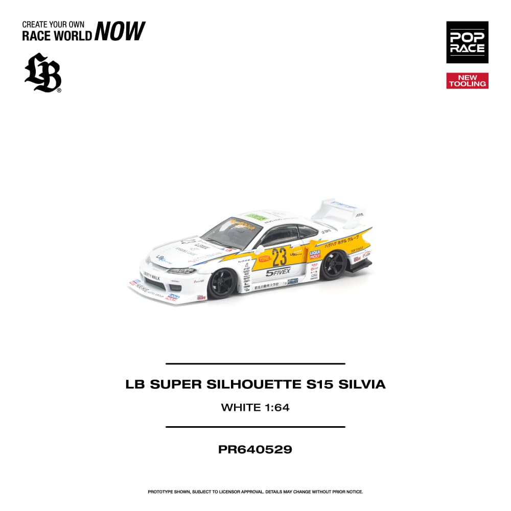 Nissan S15 Silvia LB Super Silhouette White