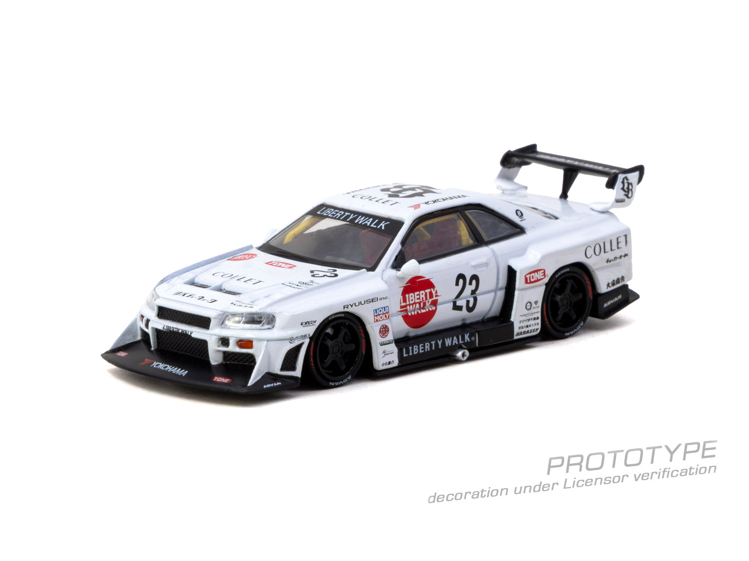 LB-ER34 Super Silhouette SKYLINE White